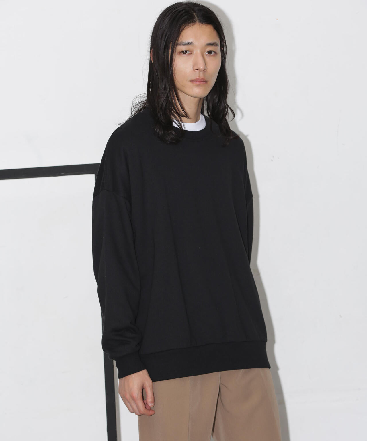 ビックシルエットクルーネックスウェット