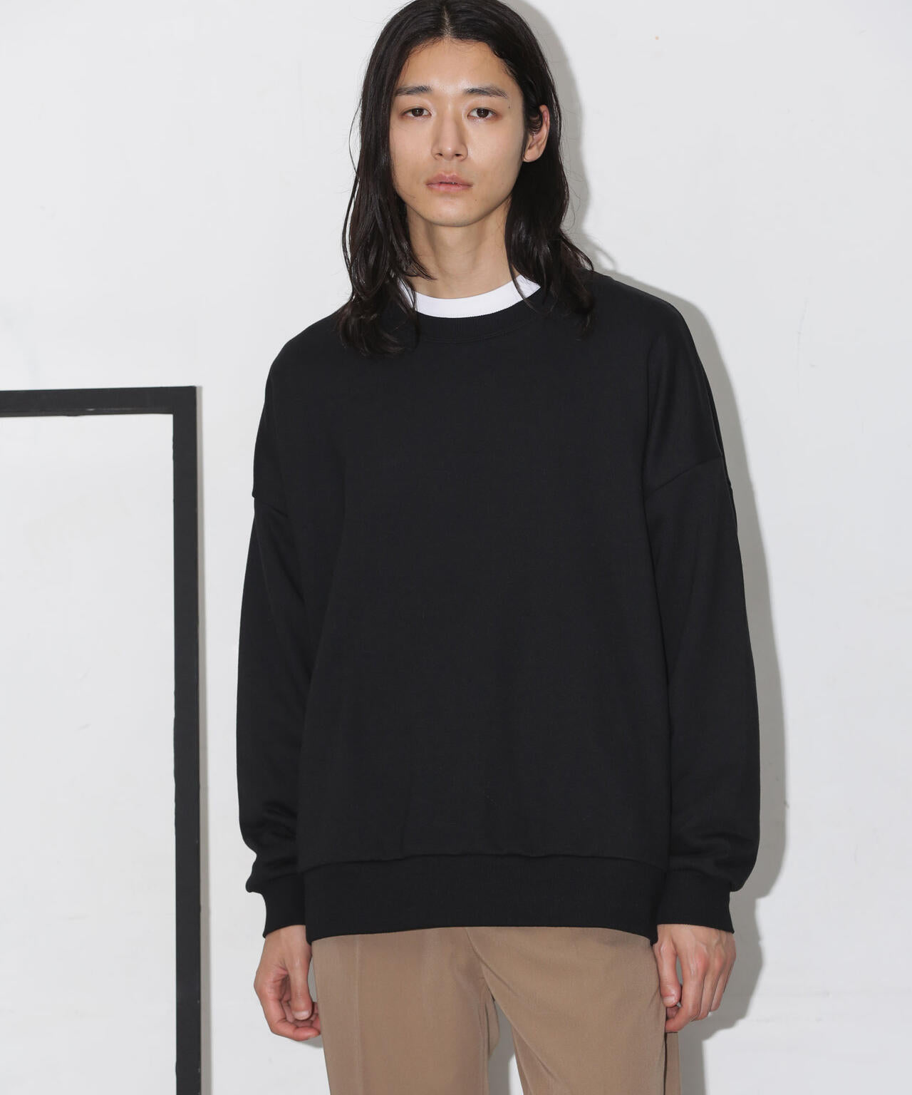 ビックシルエットクルーネックスウェット